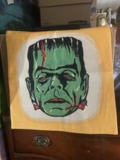 Universal Monsters The Frankenstein Monster Throw Pillow COVER Unused New
