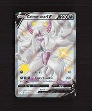 Grimmsnarl V SV116/SV122 Shining Fates Full Art Shiny Rare Holo Pokemon Card LP