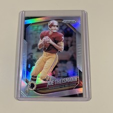 2025 Panini Prizm Joe Theismann Silver Prizm #284 Washington Redskins