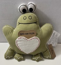 NEW Frog Tooth Fairy Pillow Plush