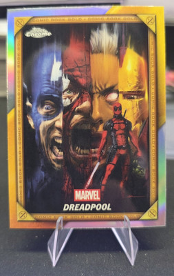 2025 Topps Chrome Deadpool Comic Book Gold Dreadpool #CB-28 | eBay
