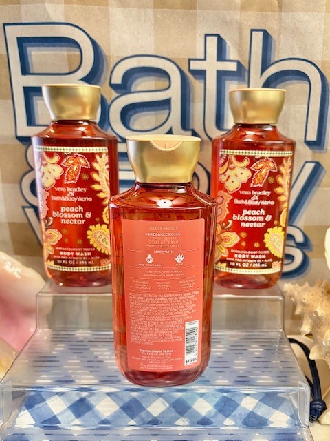 Bath&Body works Body wash等　バラ売り可 NEW! Bath & Body Works VERA BRADLEY PEACH BLOSSOM & NECTAR Body