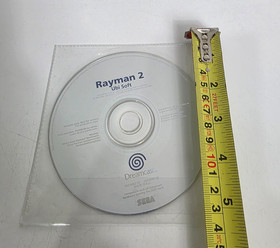 Rayman 2- Sega Dreamcast- White Label Sample PAL Hard To Find!