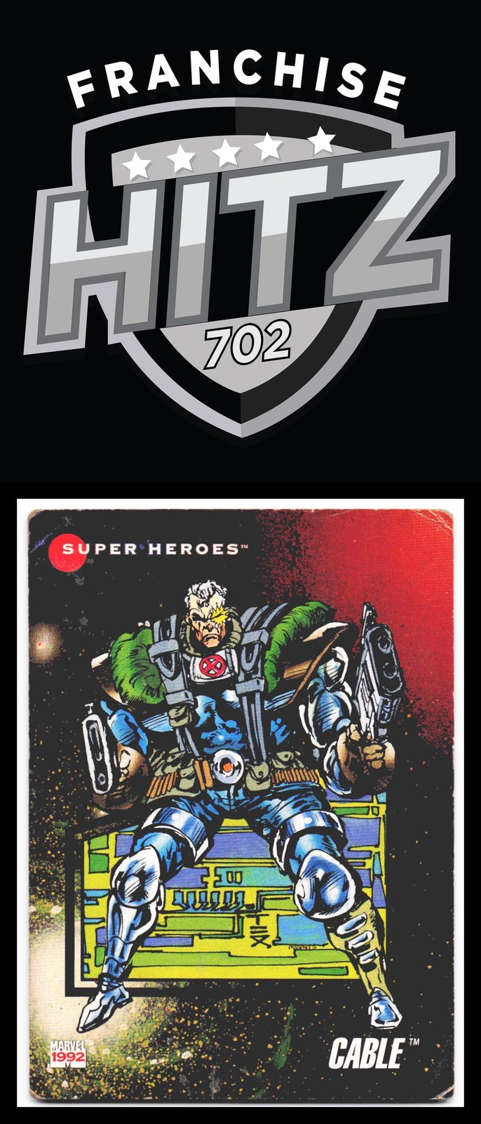 1992 Impel Marvel Universe #50 Cable