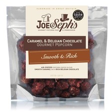Joe  Sephs Belgian Chocolate Popcorn Snack Bag, Handmade in UK, Suitable for ...
