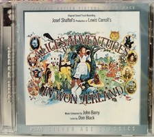 Alices Adventures In Wonderland John Barry CD Original Soundtrack Silver Age