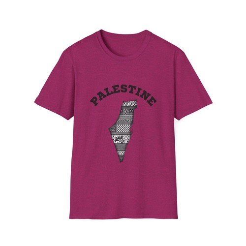 Palestine Softstyle T-Shirt, Comfortable Unisex Tee for Proud Heritage, Gift for - Picture 18 of 62