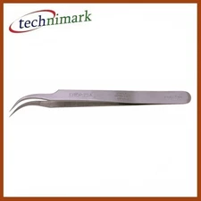 Erem EROP7SA 7SA Style Economy Precision Tweezer with Curved Tips, 4.50"