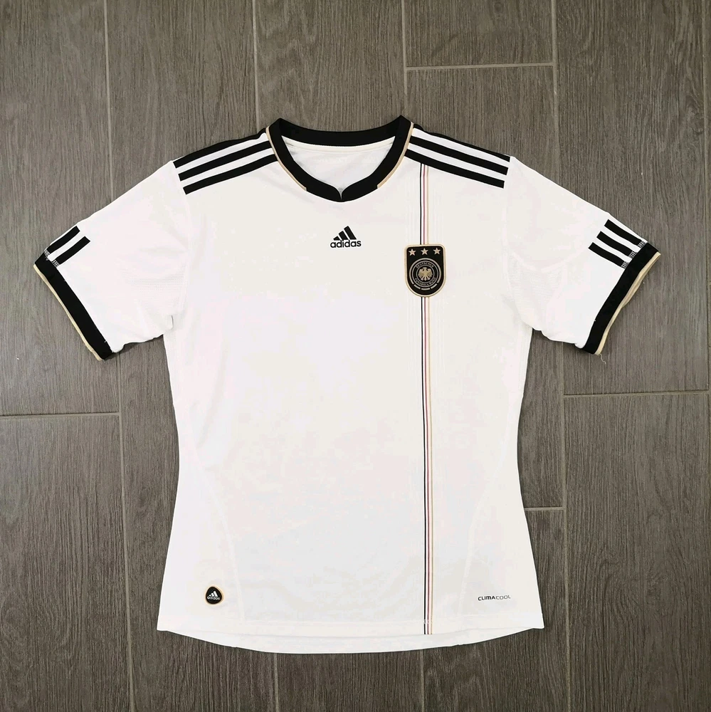 Vintage Retro 2010 WM Deutschland DFB Trikot Größe: L Damen Pashanim Y2K Adidas