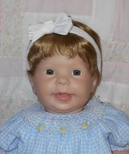 Monique JOHNNY Doll Wig SIZE 16/17 STRAWBERRY Short Layered Hair Bangs NWT