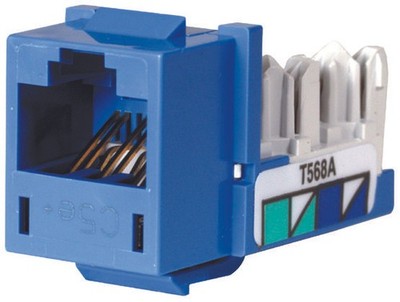 Hubbell XCELERATOR Cat 6 Modular Keystone Jack (25 Pack)