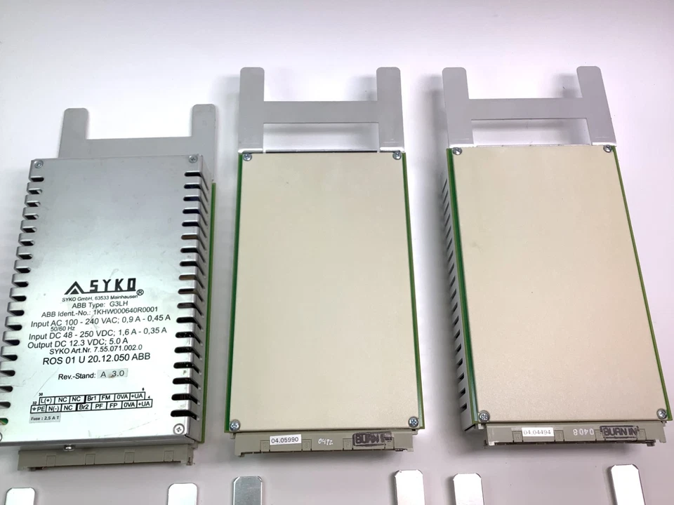 ABB G3LH 1KHW000640R0001 DC Power Supply Module SYKO 12.3V 5A Converter - Image 3 of 4