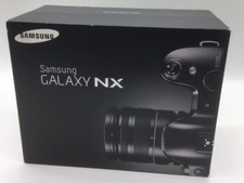 Boxed Samsung Galaxy NX Mirrorless Camera Wi-Fi 4G 18-55mm Lens EK-GN120ZKAXAR 