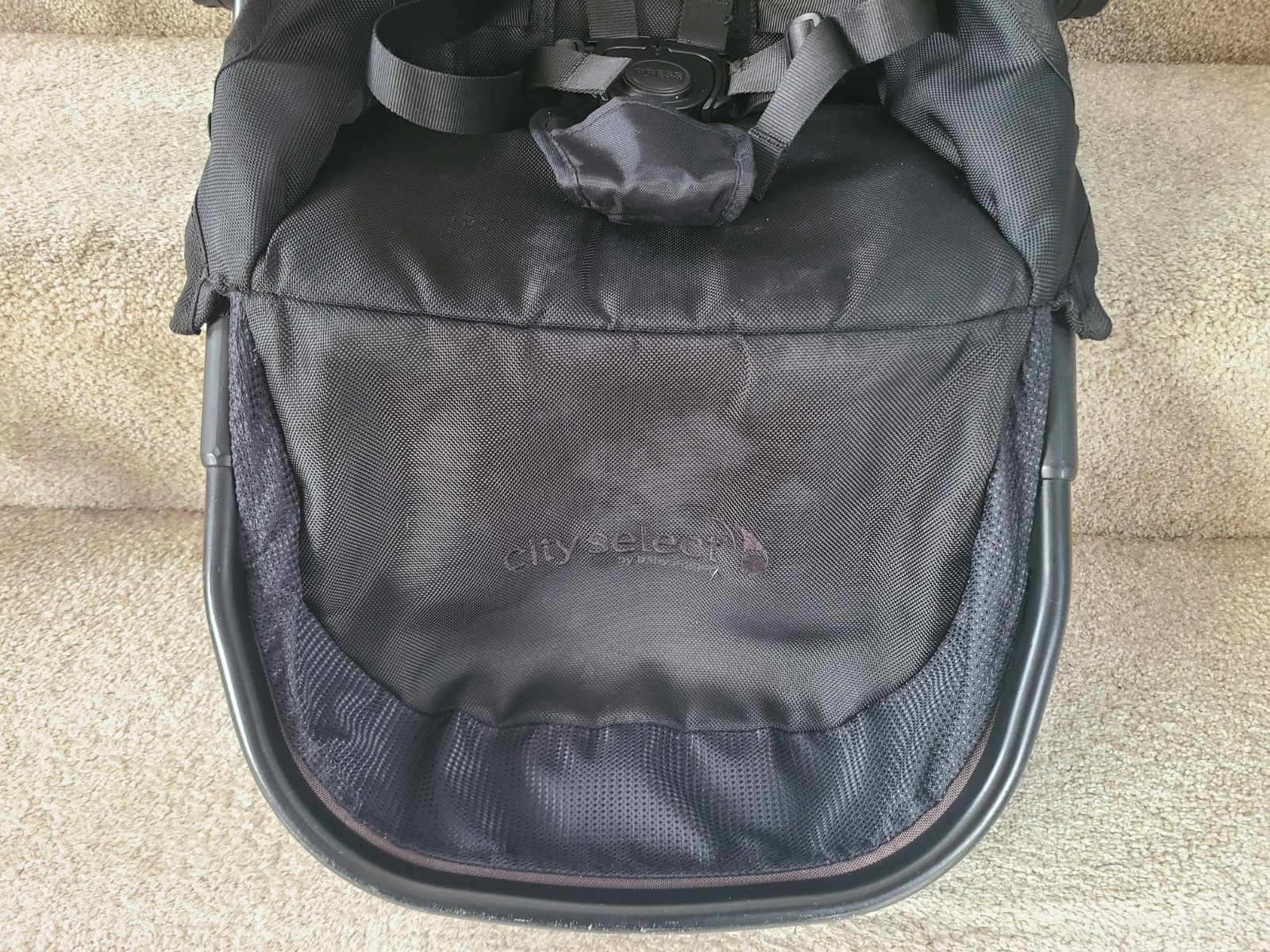 Complete Baby Jogger City Select seat ALL BLACK  / BLACK FRAME. GUC!