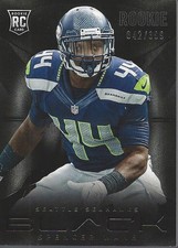 2013 Panini Black #183 Spencer Ware RC/399 - FB