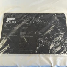 Glock Schematics Bench Mat Gunsmith Pad  17" X 11"
