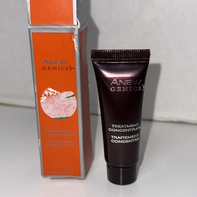 Avon Anew Genics Treatment Concentrate Cream Anti Aging .25 fl oz open Box Used1
