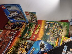 Massive Lot Lego Star Wars Power Miners Dino City Creator Atlantis Instructions