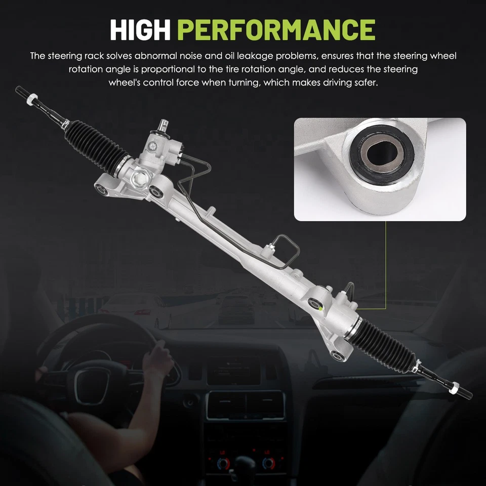 OEM Power Steer Rack & Pinion +Outer Tie Rods fits 2007-15 Ford Edge Lincoln MKX - Изображение 3 из 4