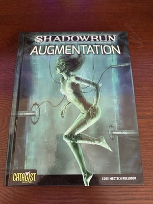 Shadowrun Augmentation 4th Edition Catalyst Game Labs RPG Core Medtech Rulebook
