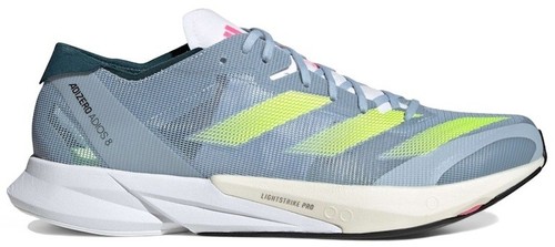 Size 13 - adidas Adizero Adios 8 Wonder Blue Lucid Lemon h03615 | eBay