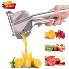 Heavy Duty Metal Manual Juicer Fruit Juice Squeezer For Pressing Lemons Oranges.