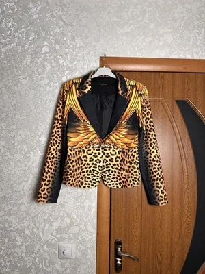 Women Roberto Cavalli Jacket Black M - Bild 1 von 4