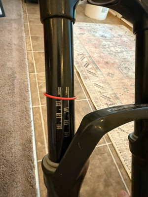 Rockshox revolution 27.5 150 travel, used, with control switch 