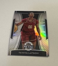 TA'NIYA LATSON 2025 Leaf Metal Women of Sport Prismatic Silver /10