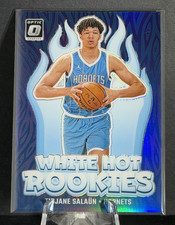 2024-25 Donruss Optic Basketball White Hot Rookies Purple Prizm 3 Tidjane Salaun