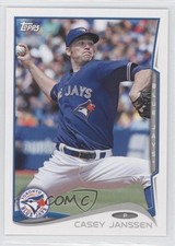 2014 Topps Toronto Blue Jays Casey Janssen #TOR-8 0a9