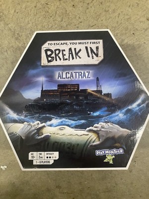 New - PlayMonster Break In - Alcatraz - Ages 10+ | 1-6 players