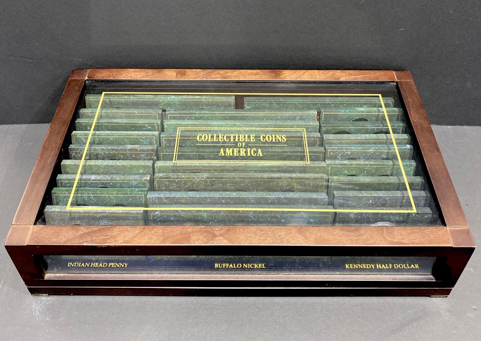 The Danbury Mint Collectible Coins of America Complete Set In Deluxe Display Box