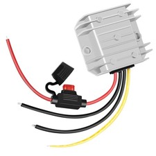 DC-DC 6V 10A 60W Step-Down Converter 12V 24V to 12V/24V TO 10A, Black