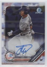 2019 Bowman Chrome Prospect Auto Dom Thompson-Williams #CPA-DTW Auto a8r