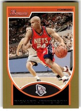 2007-08 Bowman Richard Jefferson Gold #/99 #94
