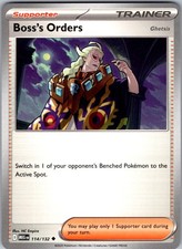 Boss's Orders 114/132 Uncommon Mega Evolution Pokemon Lightly Played