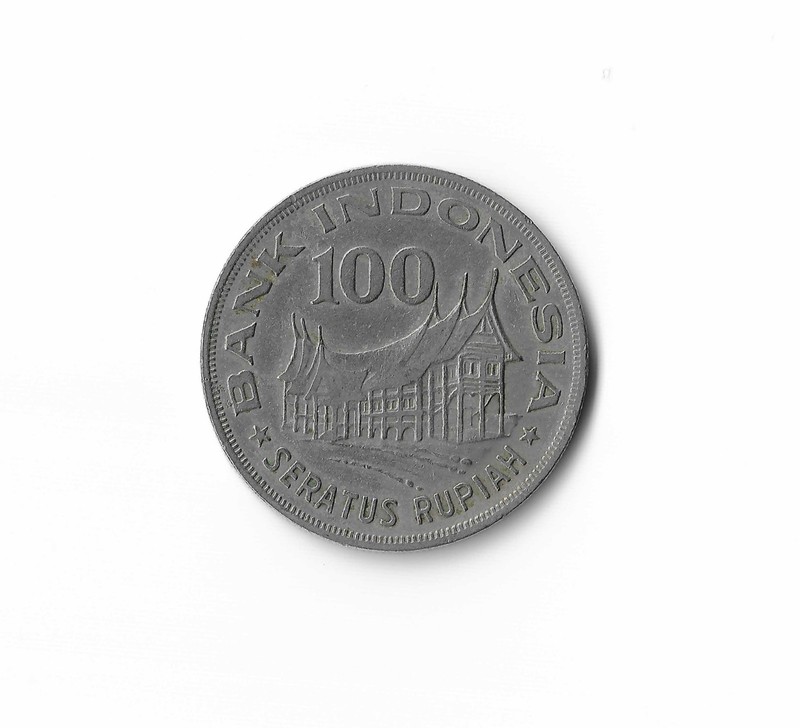 1978 Bank Of Indonesia - 100 Rupiah - 775 - Copper Nickel - 7g