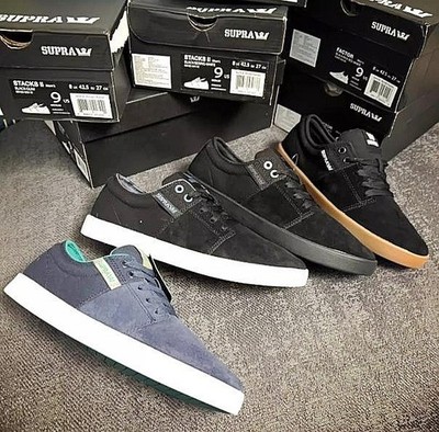 SUPRA Men's Stacks Vulc II Skate Shoe US size