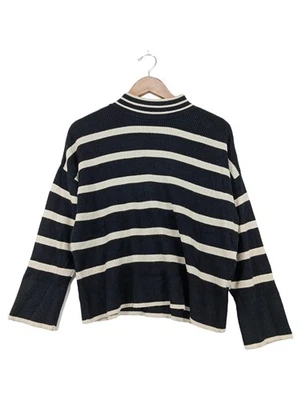 ONLY Pull Femme Multicolore Rayé Côtelé Casual (EU 40, INT L) - Photo 1/4