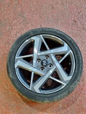 HYUNDAI i20 SINGLE ALLOY WHEEL 215-45-R17 WITH TYRE 52910Q0330 GENUINE