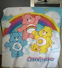 Vintage Care Bears Blanket