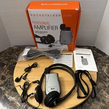 NIOB Pocket Talker Ultra Personal Amplifier Williams Sound PKT D1 EH WORKS!