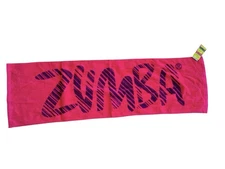 Zumba Fitness Towel Fuschia Pink Purple BRAND NEW WITH TAGS