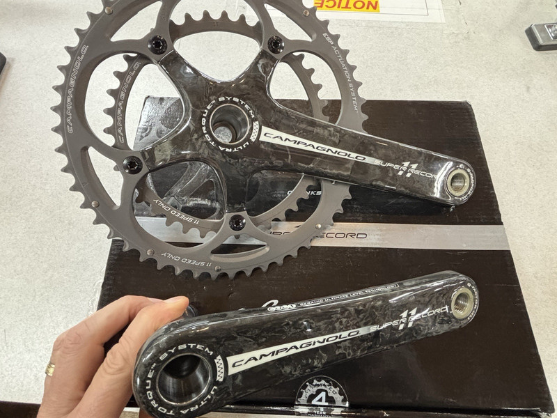 Campagnolo Super Record 11 Speed Groupset; 53/30; 175mm; 12-27(29) cassette