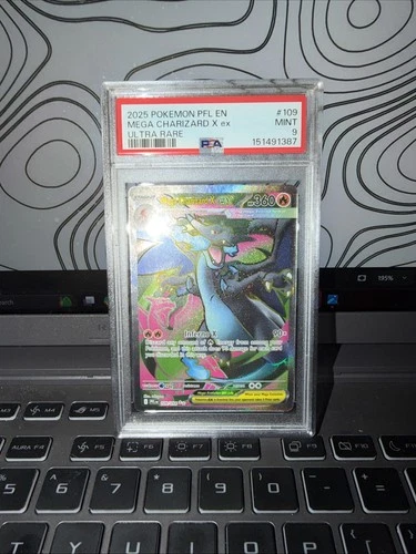 Mega Charizard x EX 109 Psa 9