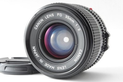 【EXC+5】CANON NEW FD NFD 35mm F/2 MF Wide Angle Lens For FD Mount JAPAN