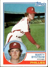 1983 Topps #199 Marty Bystrom