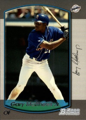 2000 Bowman #262 Gary Matthews Jr. - BB