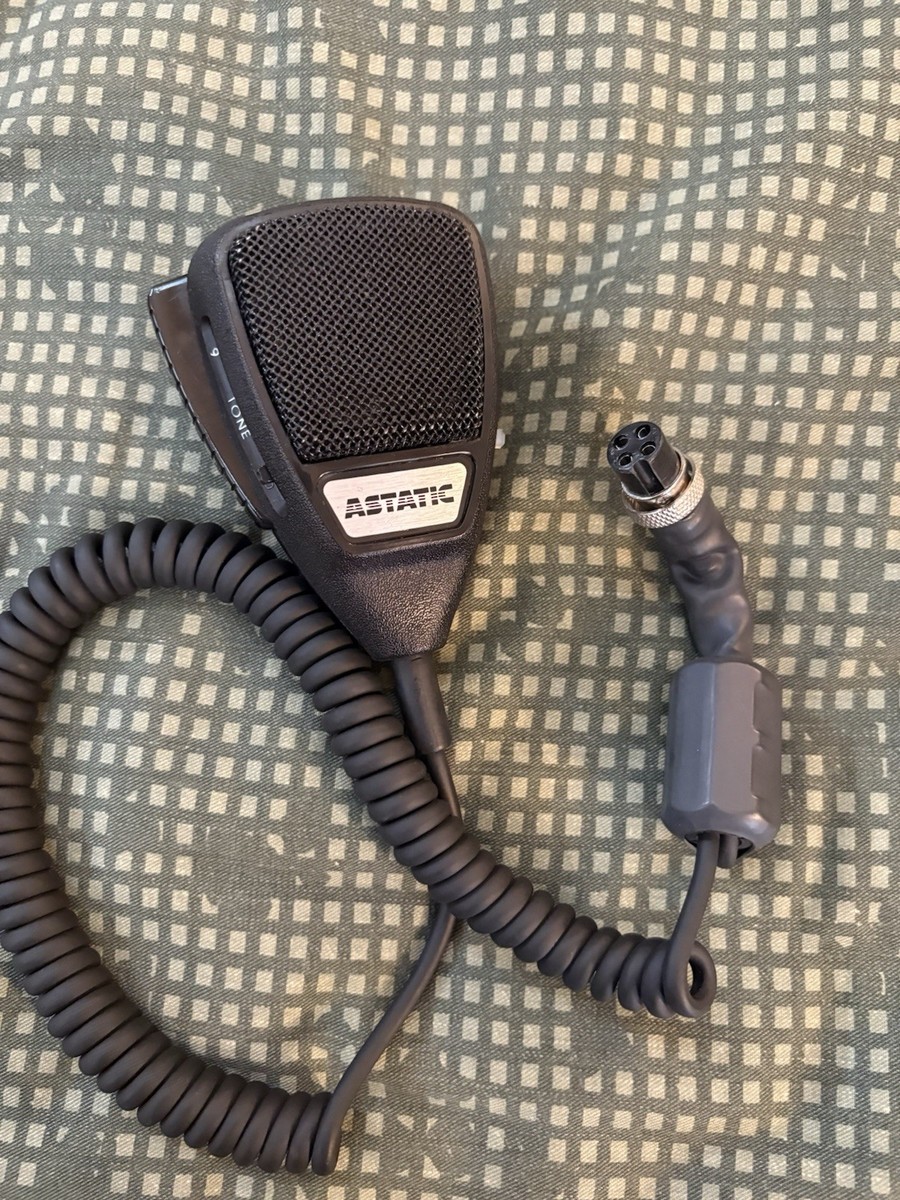 Astatic アスタティック 575M-6 マイク　アマチュア無線 Astatic 575-m6 CB Microphone 🎙️ 4 Pin *LOOK* 📻 USA Made Rare